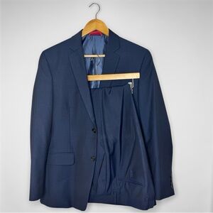 Alfani Dark Blue Suit Set